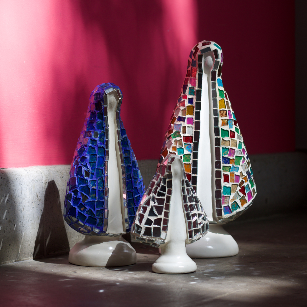 Virgen vidrio roto 4 (40 cm)